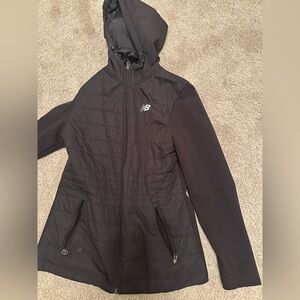 New Balance Women's Quilted Black Jacket